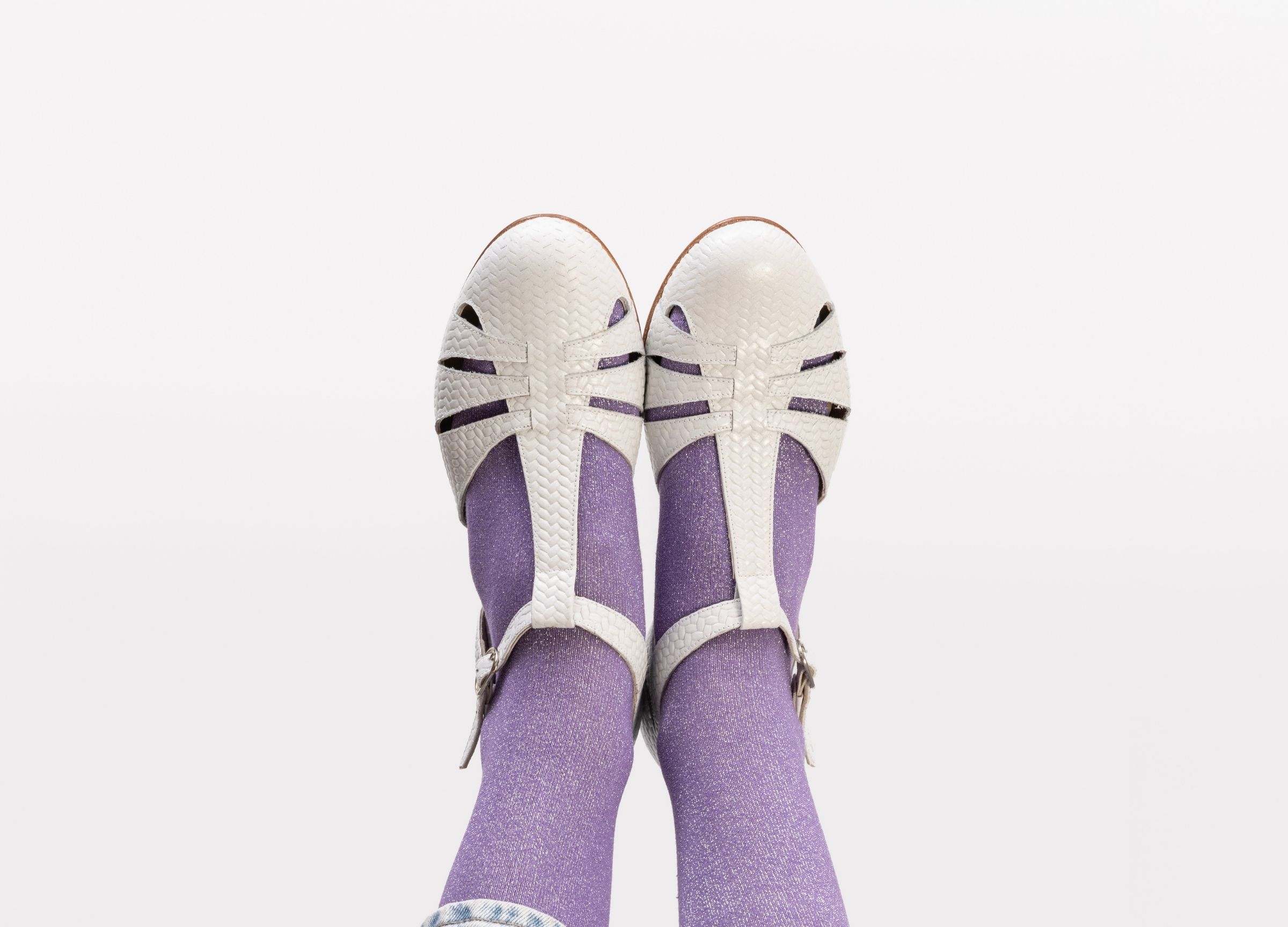 Chaussures de danse swing au style vintage