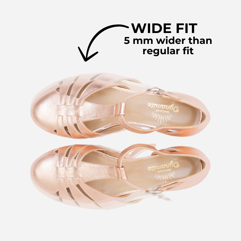 Wide fit - Mini Dynamite rose gold