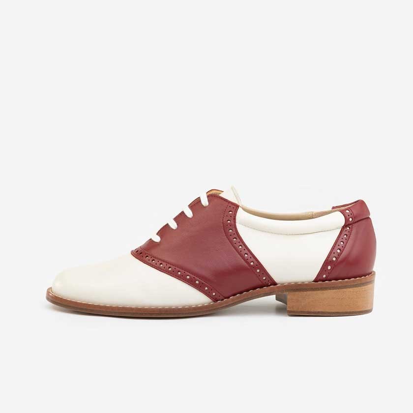 SADDLE SHOES CHERRY