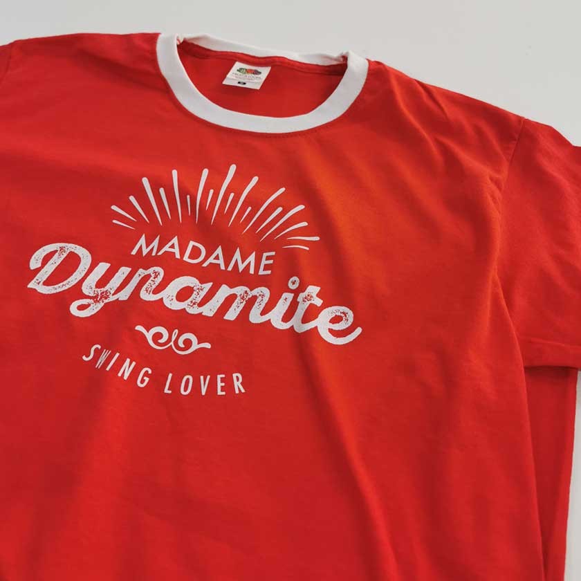 SWING LOVER T-SHIRT RED