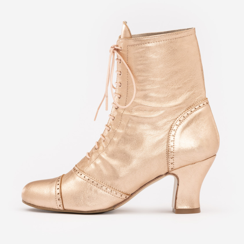 ROSETTA RETRO BOOTS ROSE GOLD