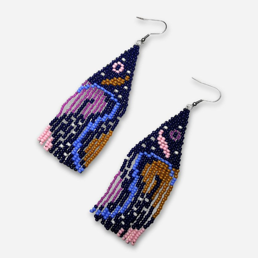 BOOSIKO NIGHT BLUE EARRINGS